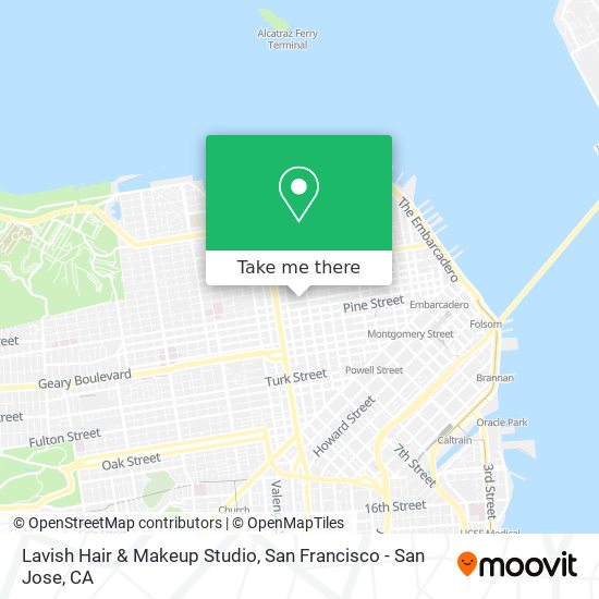 Lavish Hair & Makeup Studio map