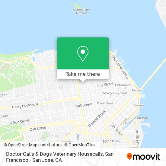 Mapa de Doctor Cat's & Dogs Veterinary Housecalls