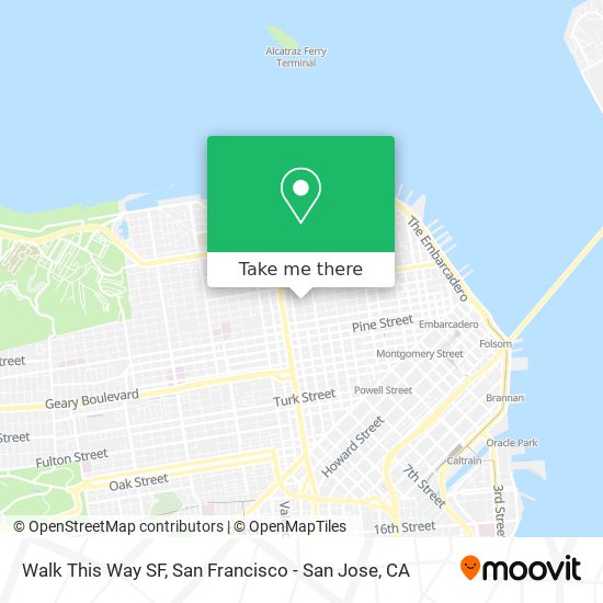 Walk This Way SF map