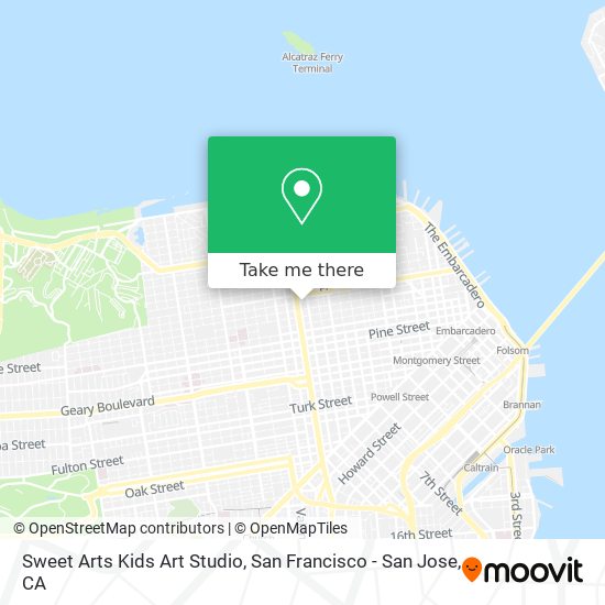 Sweet Arts Kids Art Studio map