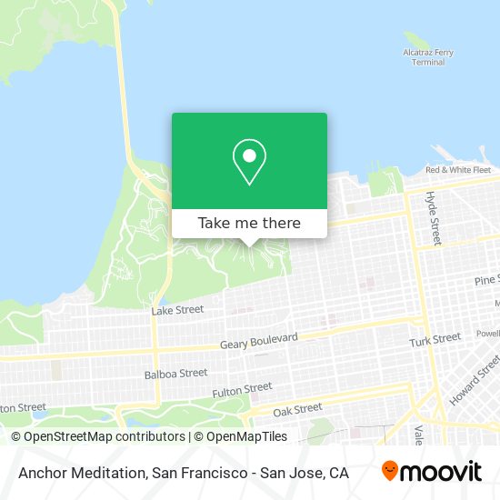 Anchor Meditation map