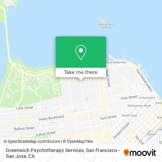 Mapa de Greenwich Psychotherapy Services