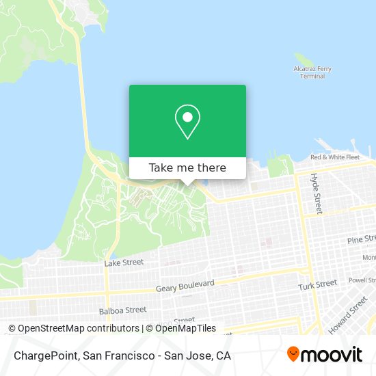 ChargePoint map