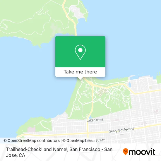 Trailhead-Check! and Name! map