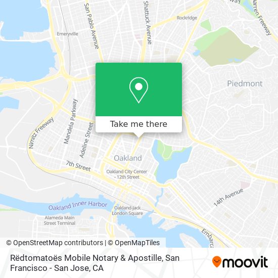 Mapa de Rëdtomatoës Mobile Notary & Apostille