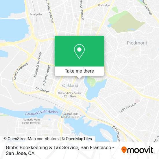 Mapa de Gibbs Bookkeeping & Tax Service