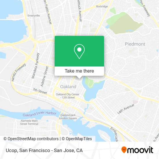 Mapa de Ucop