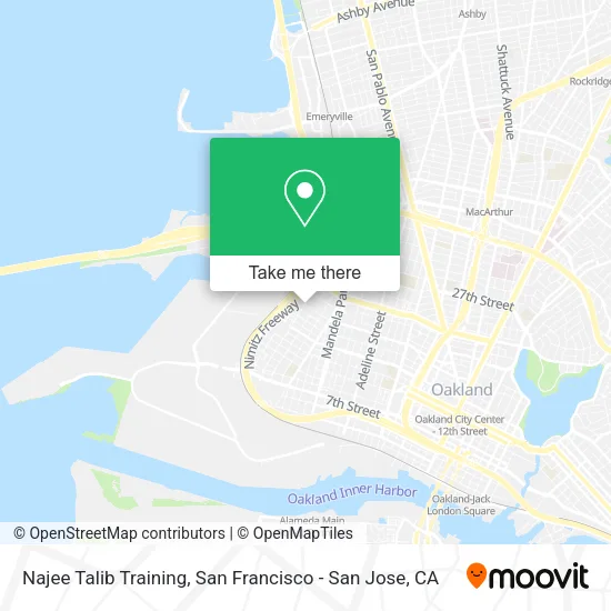 Najee Talib Training map