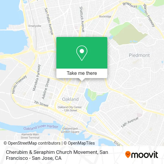 Mapa de Cherubim & Seraphim Church Movement