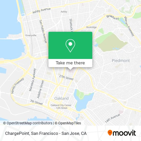 ChargePoint map