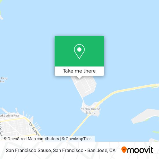 San Francisco Sause map