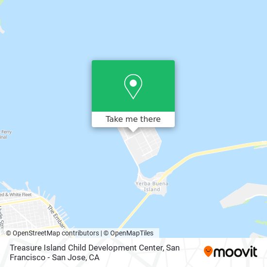 Mapa de Treasure Island Child Development Center