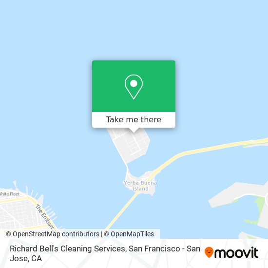 Richard Bell's Cleaning Services map