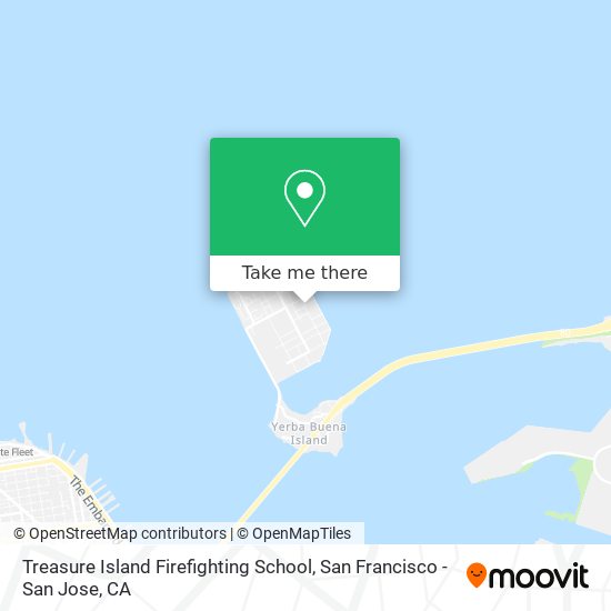 Treasure Island Firefighting School map