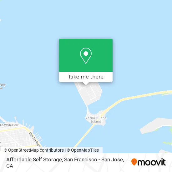Affordable Self Storage map