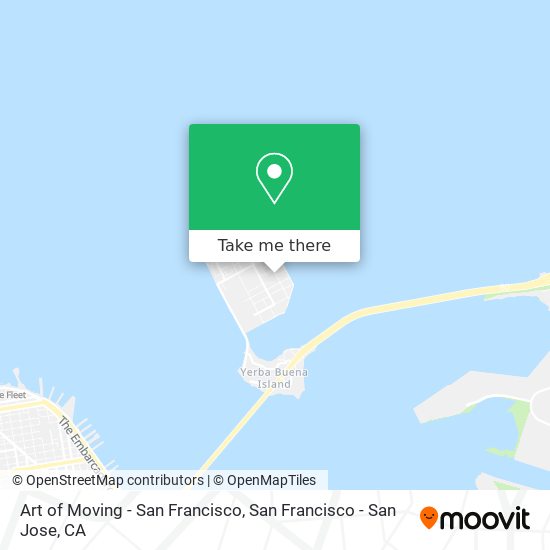 Mapa de Art of Moving - San Francisco