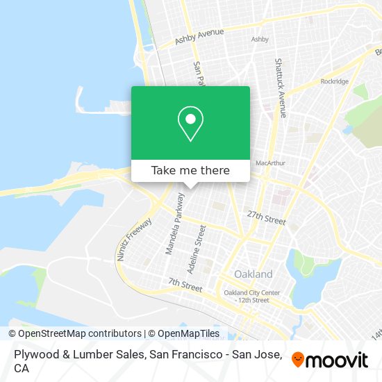 Mapa de Plywood & Lumber Sales