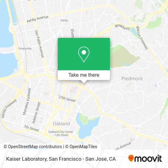 Kaiser Laboratory map