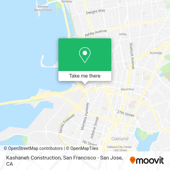 Mapa de Kashaneh Construction