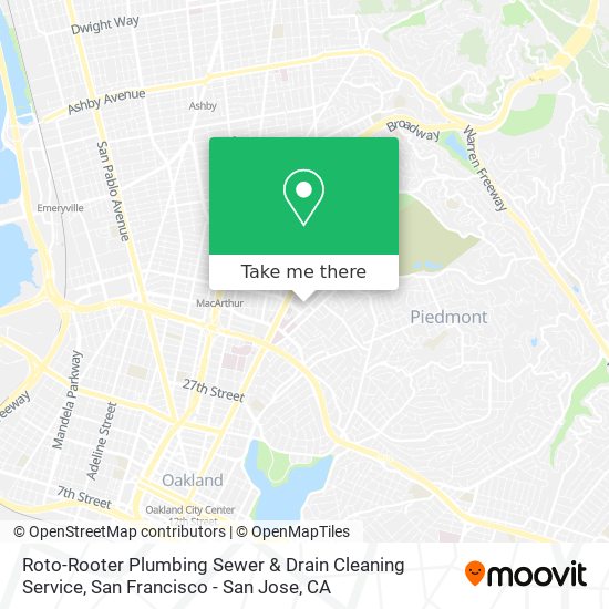 Mapa de Roto-Rooter Plumbing Sewer & Drain Cleaning Service