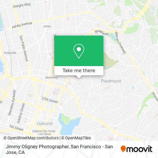 Jimmy Oligney Photographer map