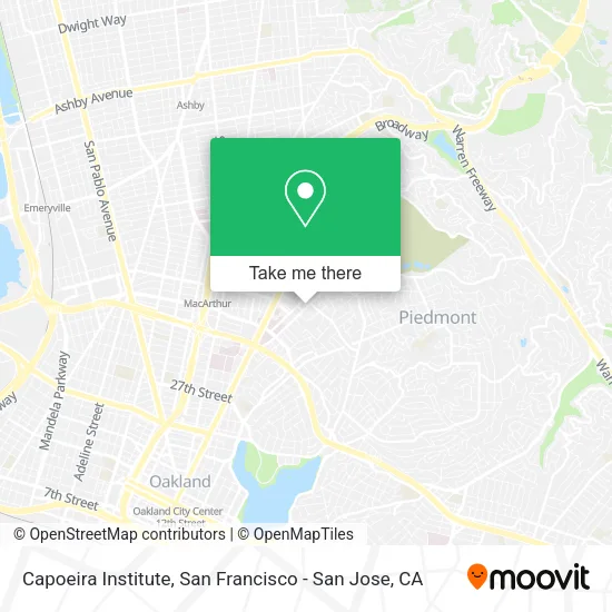 Mapa de Capoeira Institute