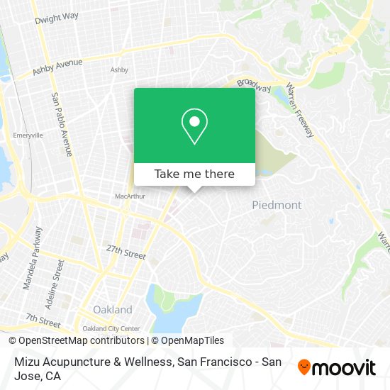 Mizu Acupuncture & Wellness map