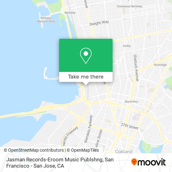 Jasman Records-Eroom Music Publshng map