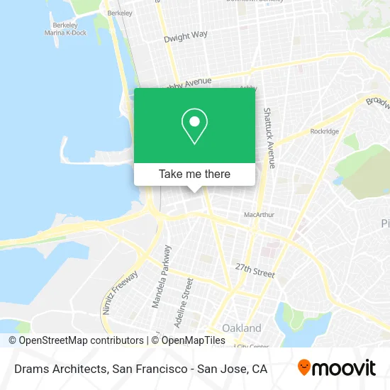 Drams Architects map