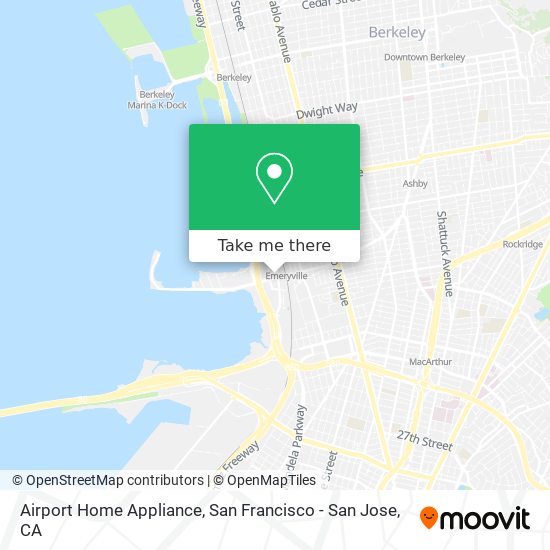 Airport Home Appliance map