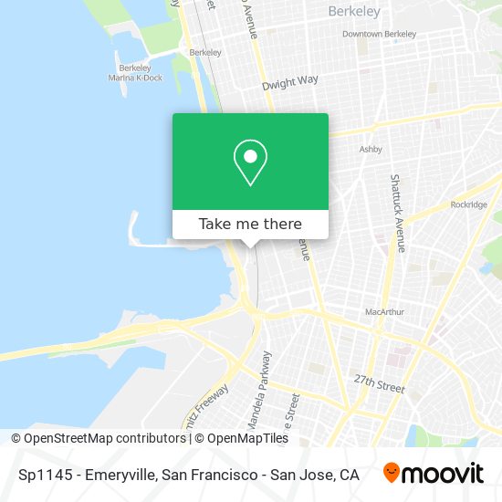 Sp1145 - Emeryville map