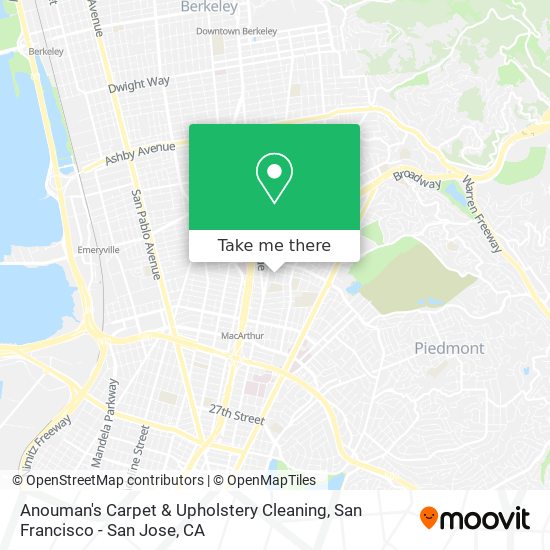 Mapa de Anouman's Carpet & Upholstery Cleaning