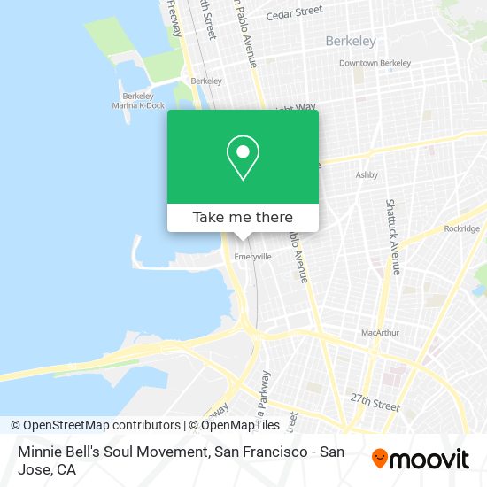 Minnie Bell's Soul Movement map