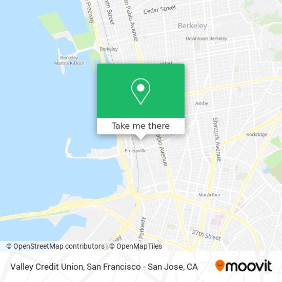 Valley Credit Union map