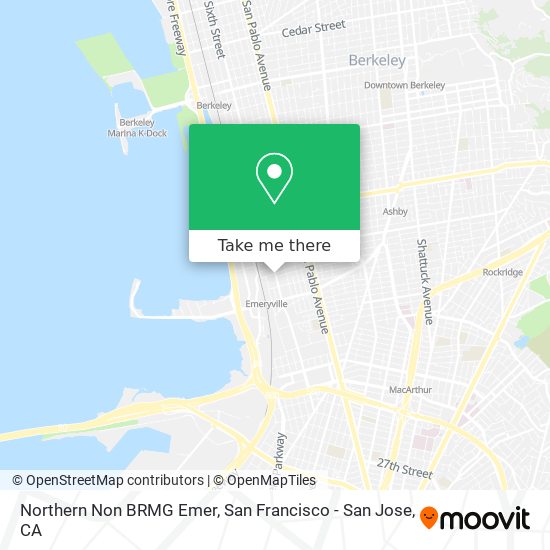 Northern Non BRMG Emer map