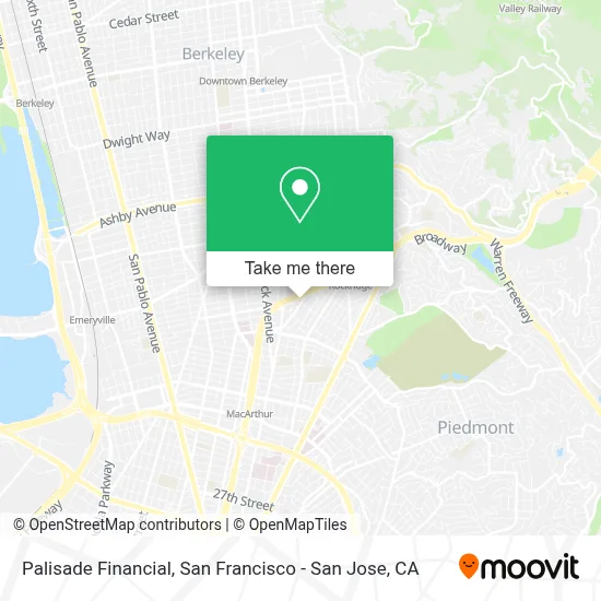 Palisade Financial map