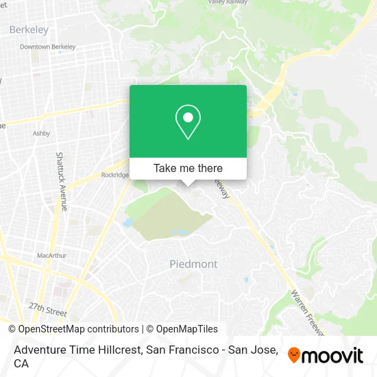 Mapa de Adventure Time Hillcrest