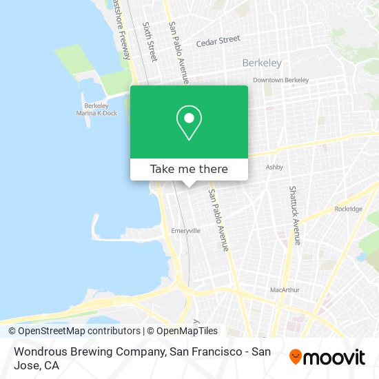 Mapa de Wondrous Brewing Company