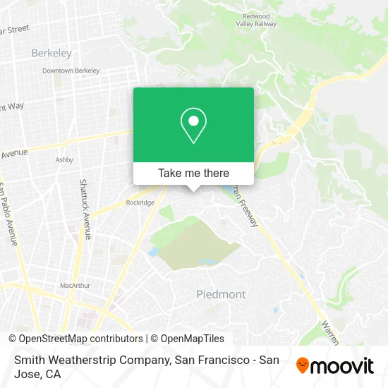 Mapa de Smith Weatherstrip Company