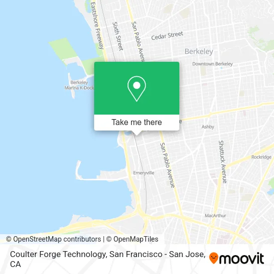 Coulter Forge Technology map