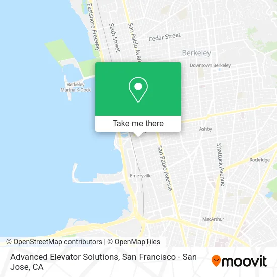 Mapa de Advanced Elevator Solutions