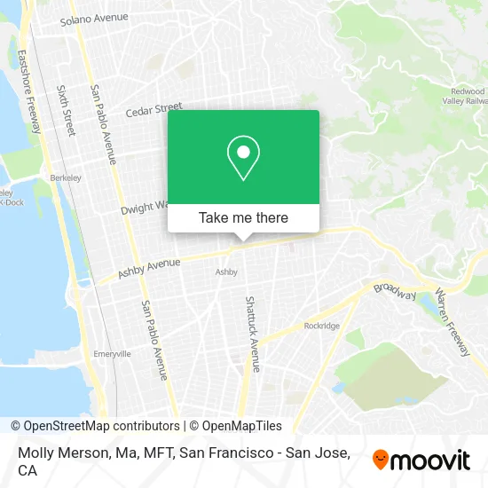Mapa de Molly Merson, Ma, MFT