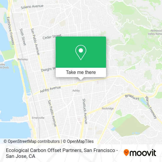 Mapa de Ecological Carbon Offset Partners