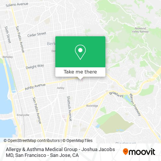 Mapa de Allergy & Asthma Medical Group - Joshua Jacobs MD