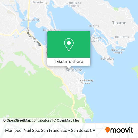 Manipedi Nail Spa map