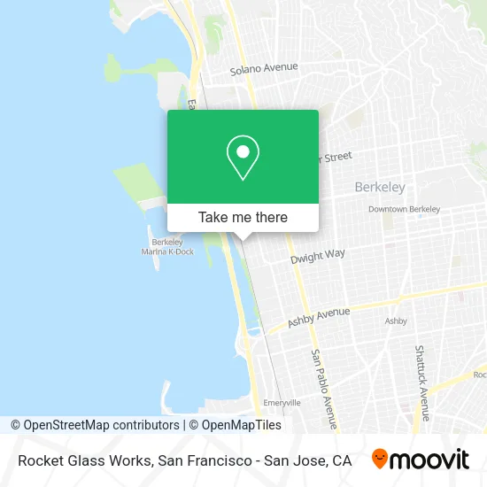 Rocket Glass Works map