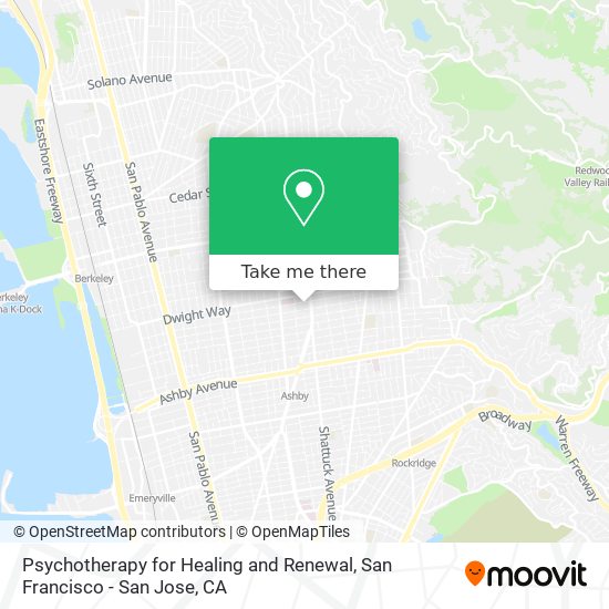 Psychotherapy for Healing and Renewal map