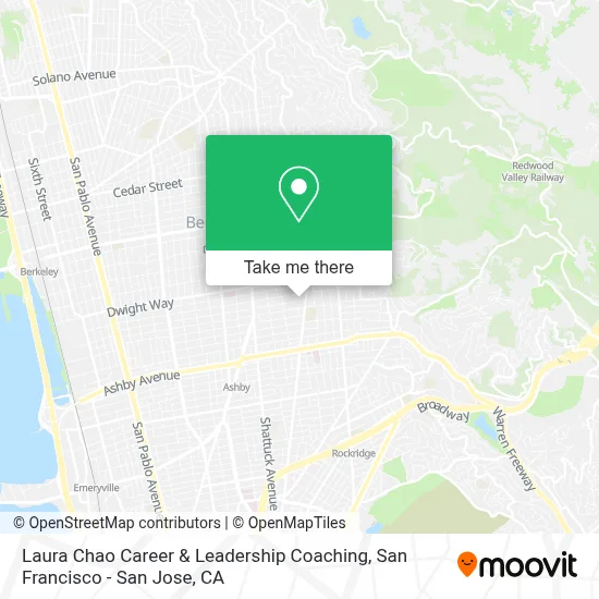 Laura Chao Career & Leadership Coaching map