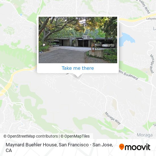 Maynard Buehler House map