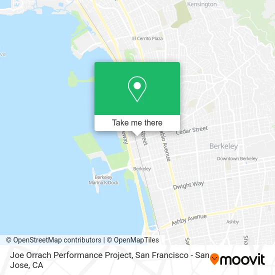 Joe Orrach Performance Project map
